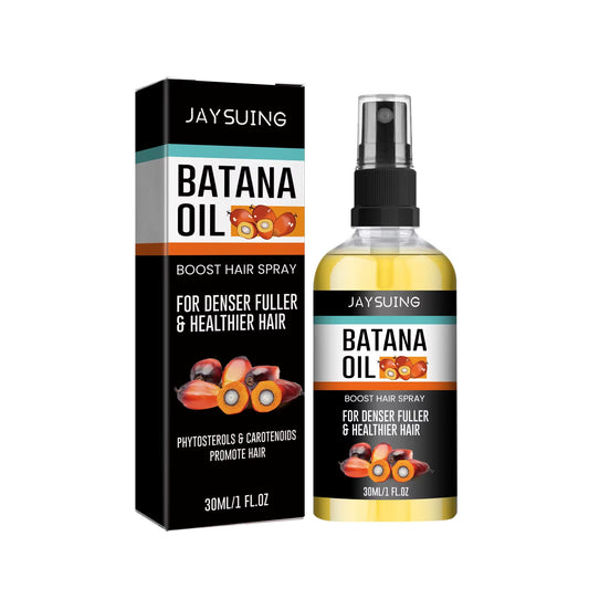 Jaysuing Natural Batana Oil Hair Spray anti Hair Loss Hair Care Promotes Hair Growth Suitable for Men and Women Hair Conditioner