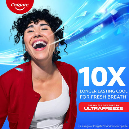 Colgate Maxfresh Travel Toothpaste - Cool Mint - 1.9Oz: Paste, Sodium Fluoride, Mint Flavor
