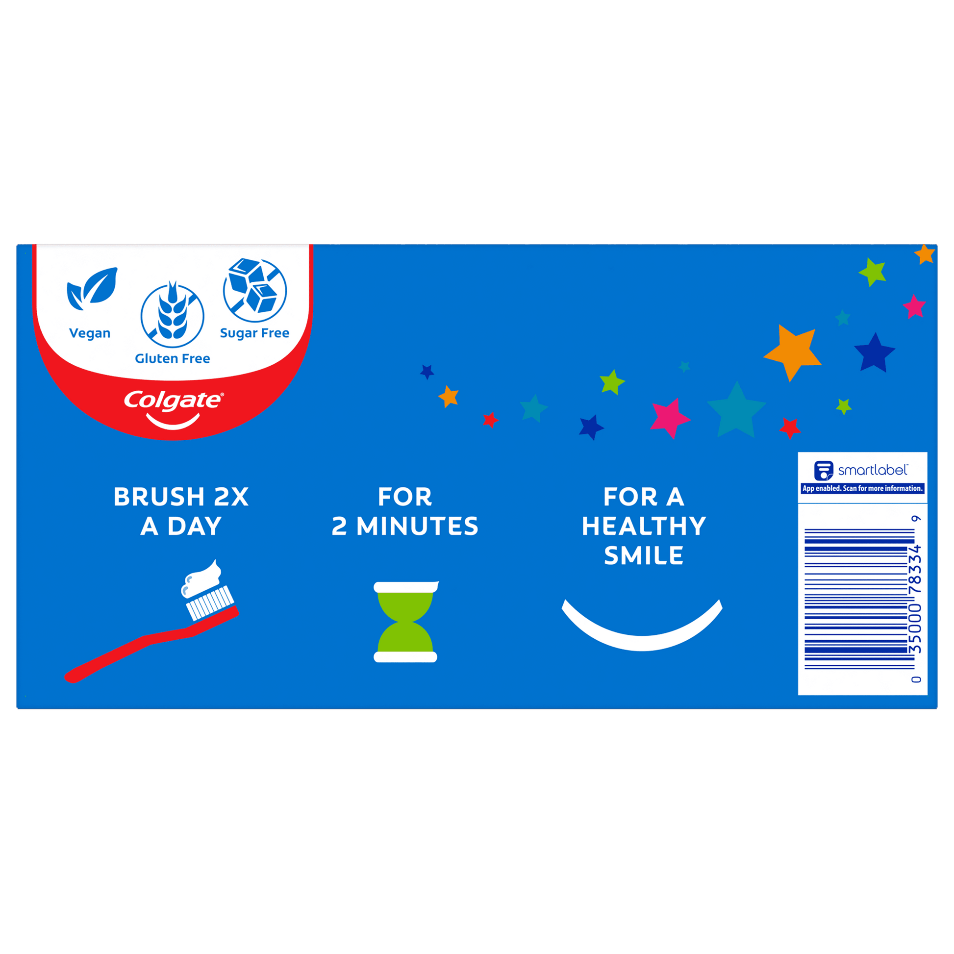 Kids Cavity Protection Toothpaste with Fluoride, Mild Bubble Fruit, 4.6 Oz, 2 Pack