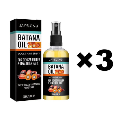 Jaysuing Natural Batana Oil Hair Spray anti Hair Loss Hair Care Promotes Hair Growth Suitable for Men and Women Hair Conditioner