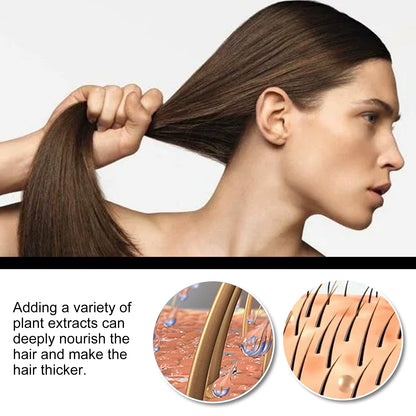 Jaysuing Natural Batana Oil Hair Spray anti Hair Loss Hair Care Promotes Hair Growth Suitable for Men and Women Hair Conditioner