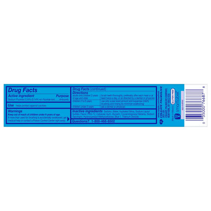 Colgate Maxfresh Travel Toothpaste - Cool Mint - 1.9Oz: Paste, Sodium Fluoride, Mint Flavor