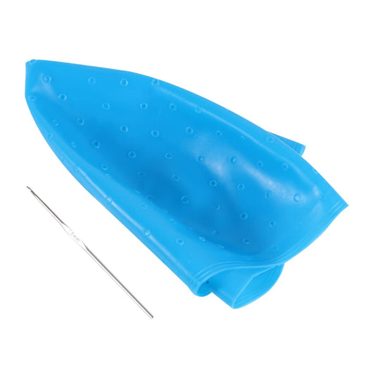 Silicone Hair Dyeing Cap Needle Professional Hair Highlighting Tool for Salon Use for Coloring Comfortable Fit