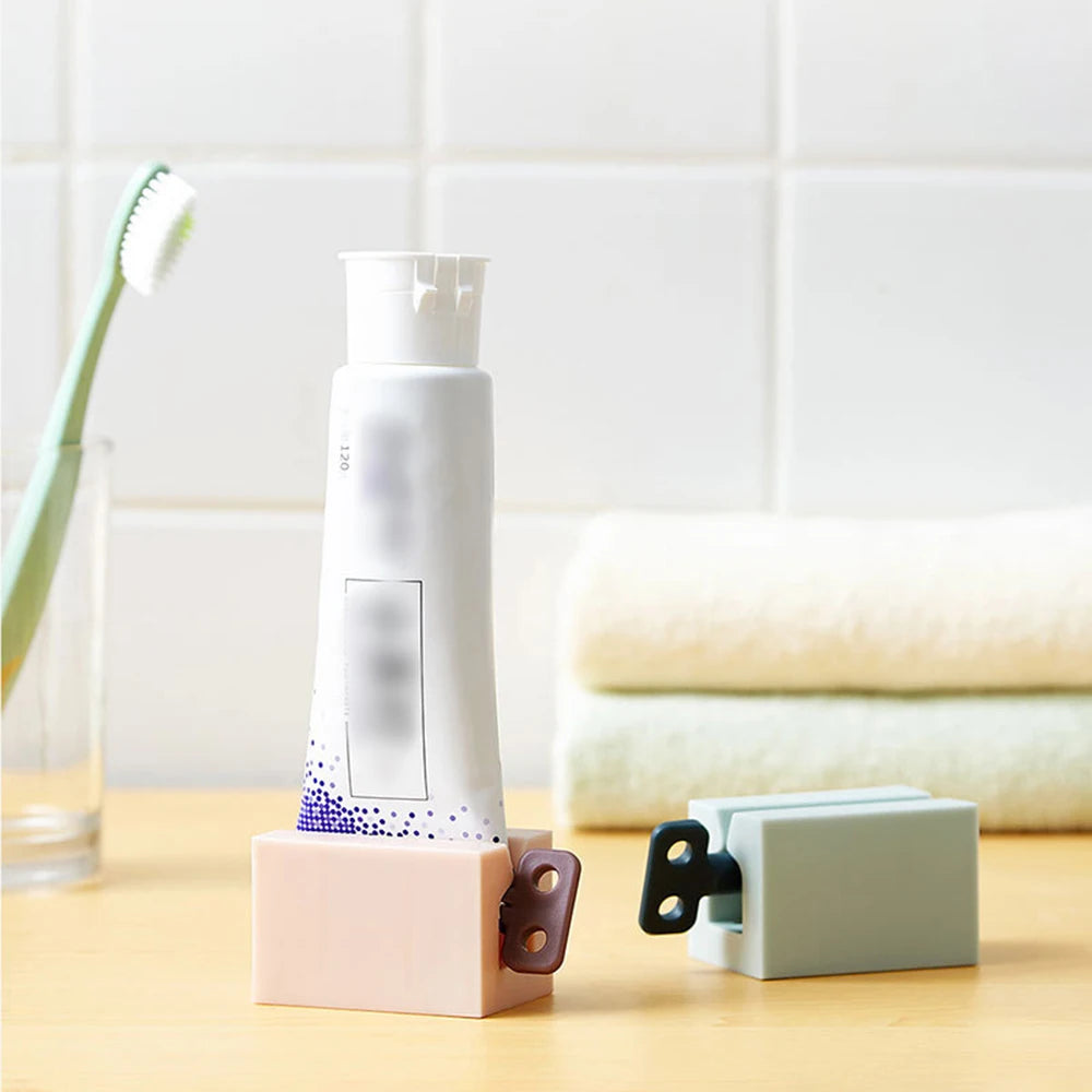 Lazy Toothpaste Squeezer Face Wash Roller Presses the Magic Squeezer Toothpaste Clip Clean Bathroom Home